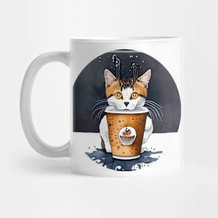 Cat and capuchin Mug